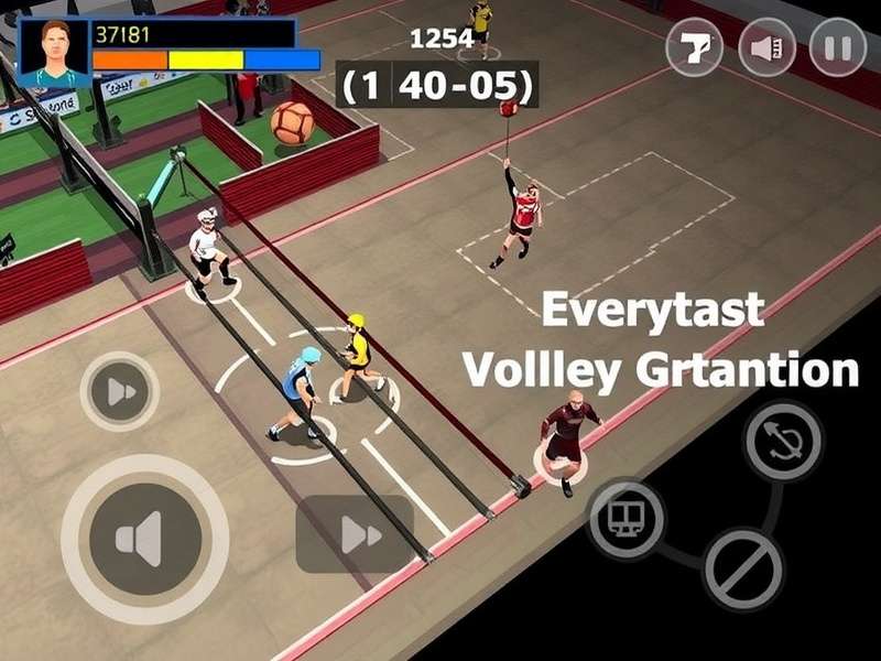 Volley Titans Glory Gameplay Screenshot